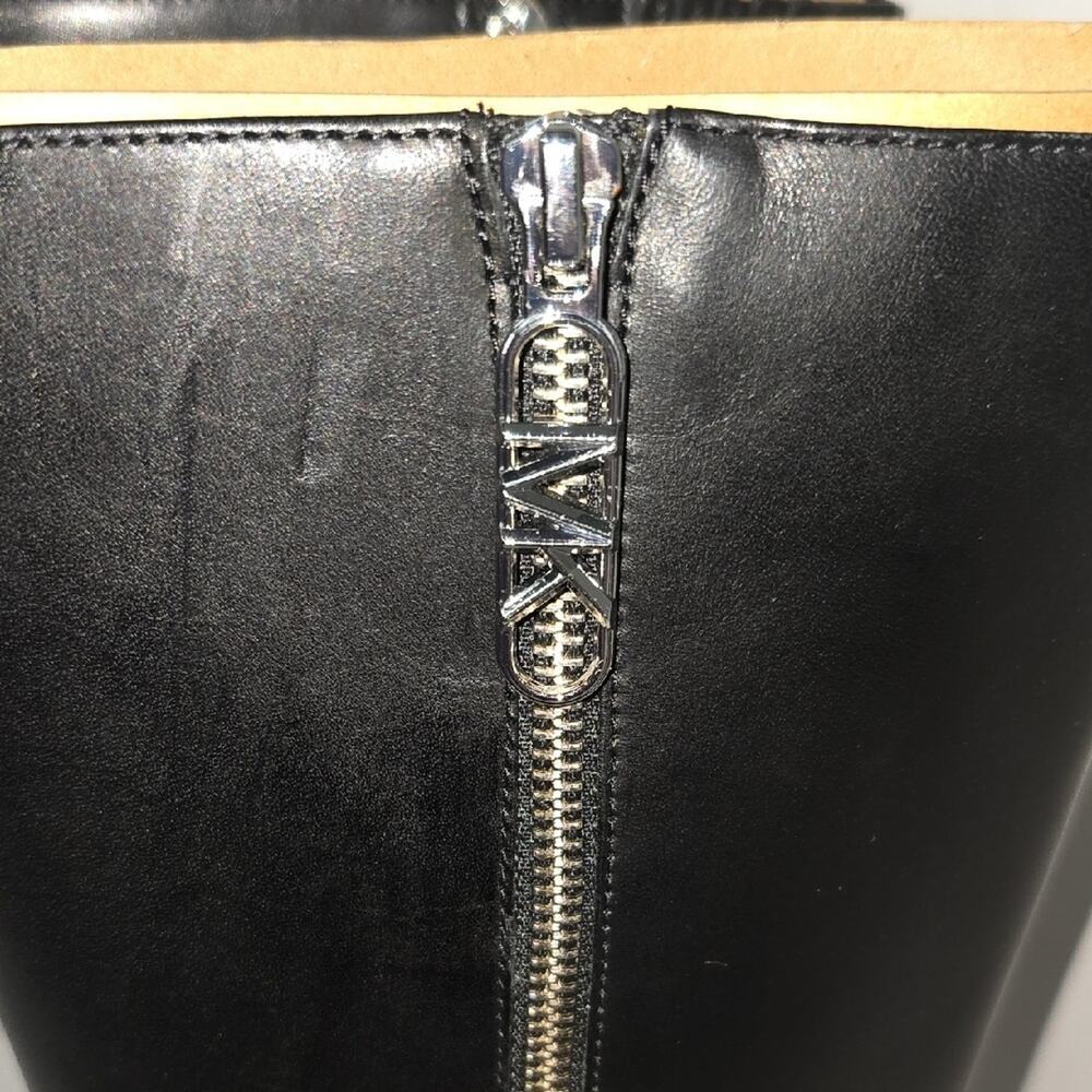 Michael Kors Carmen Leather Riding Boot 2.5in Heel Womens Size 6.5 - Picture 6 of 12